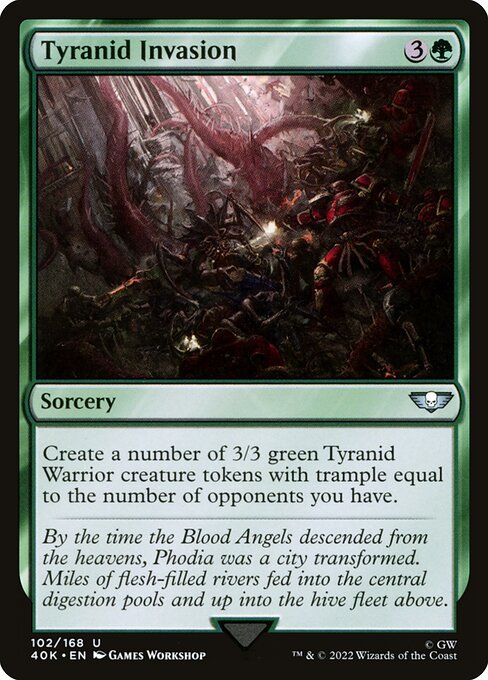 Tyranid Invasion highlighted card art