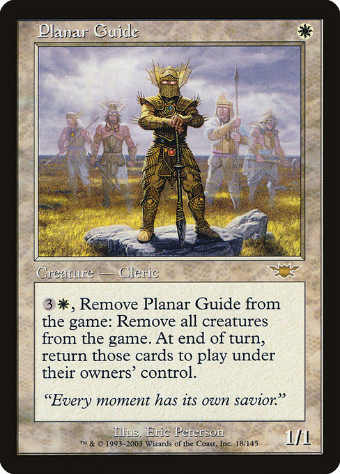 Planar Guide highlighted card art