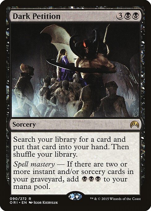 Dark Petition from Magic Origins Promos