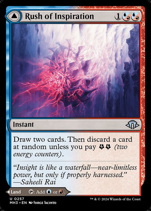 Rush of Inspiration // Crackling Falls from Modern Horizons 3