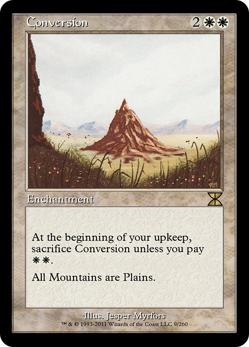 Conversion from Masters Edition IV