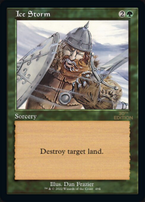 Ice Storm from 30th Anniversary Edition