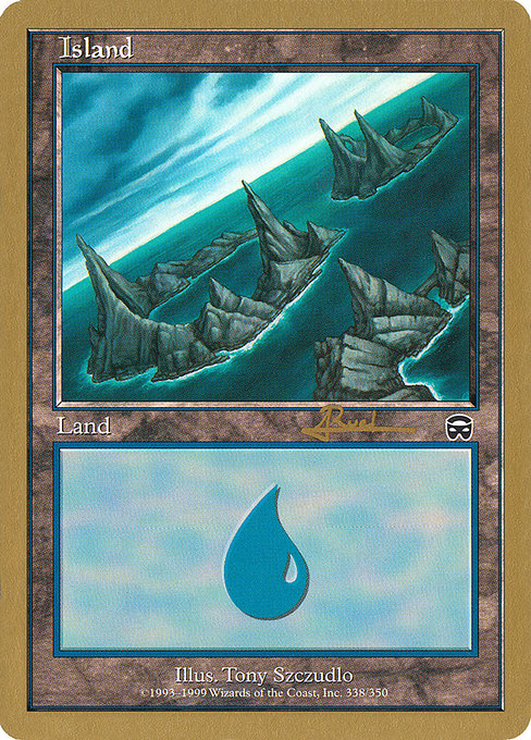 Island from World Championship Decks 2001