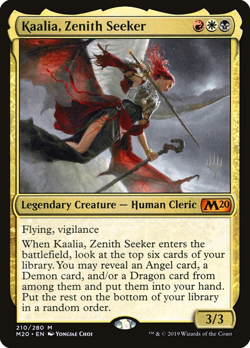 Kaalia, Zenith Seeker from Core Set 2020 Promos