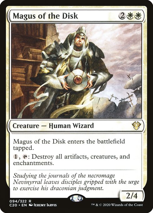 Magus of the Disk highlighted card art