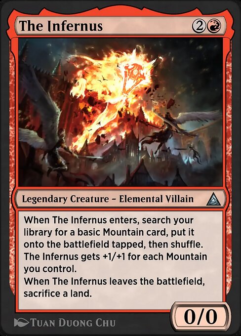 Molten Man, Inferno Incarnate from Through the Omenpaths