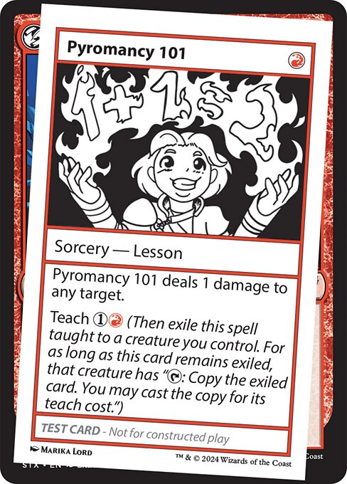Pyromancy 101 highlighted card art