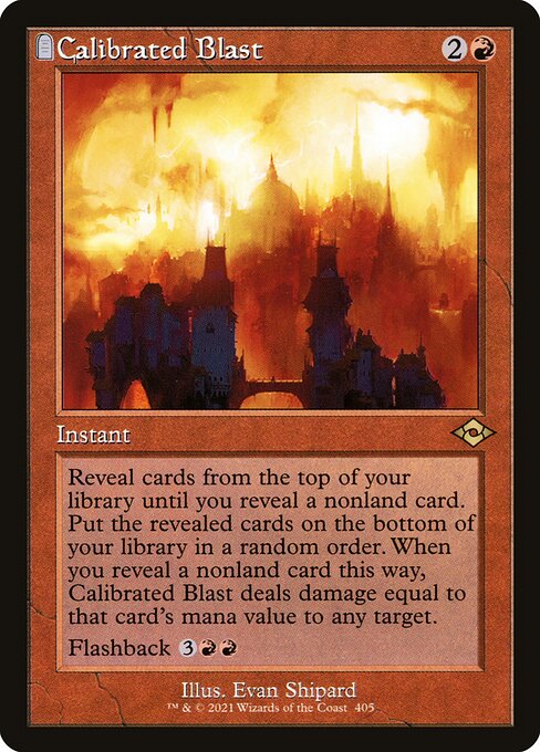 Calibrated Blast from Modern Horizons 2