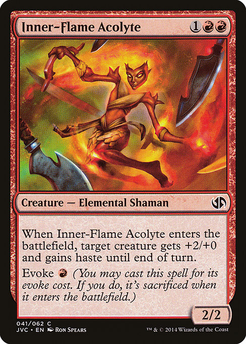 Inner-Flame Acolyte highlighted card art