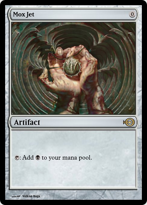 Mox Jet from Magic Online Promos