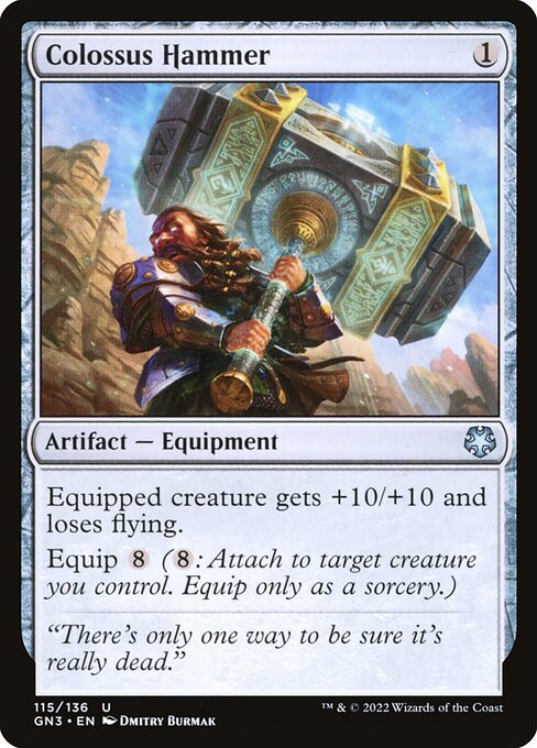 Colossus Hammer from Game Night: Free-for-All