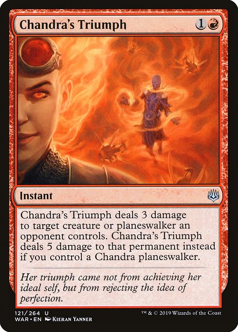 Chandra's Triumph highlighted card art
