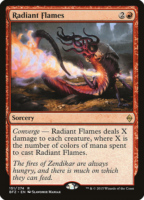 Radiant Flames from Battle for Zendikar