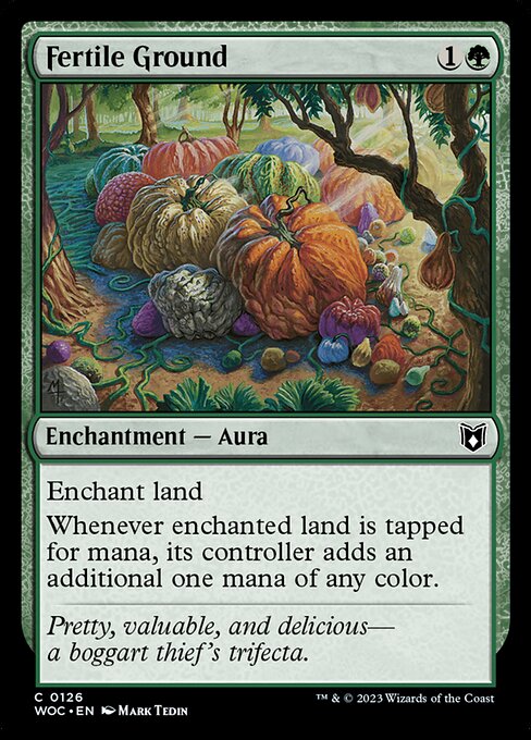Fertile Ground from Wilds of Eldraine Commander