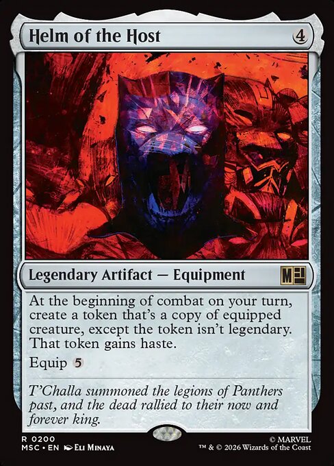 Helm of the Host from Marvel Super Heroes Commander