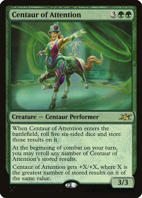 Centaur of Attention from Unfinity