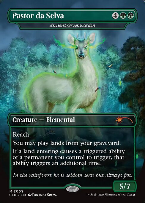 Ancient Greenwarden highlighted card art