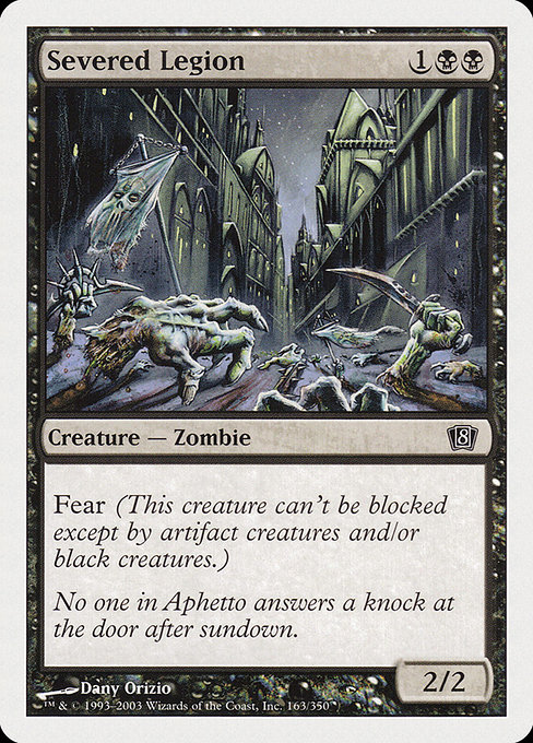 Severed Legion from Eighth Edition