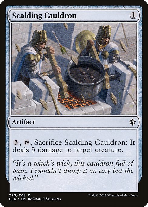 Scalding Cauldron highlighted card art