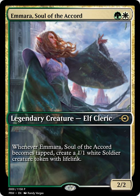 Emmara, Soul of the Accord from Magic Online Promos