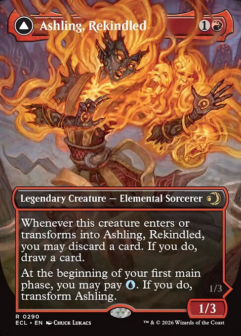 Ashling, Rekindled // Ashling, Rimebound from Lorwyn Eclipsed