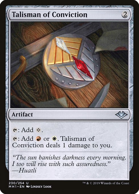 Talisman of Conviction from Modern Horizons