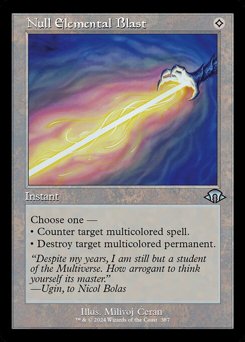 Null Elemental Blast highlighted card art