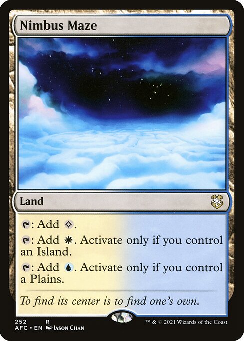 Nimbus Maze highlighted card art
