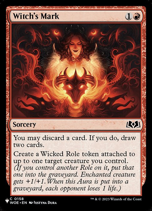 Witch's Mark from The List