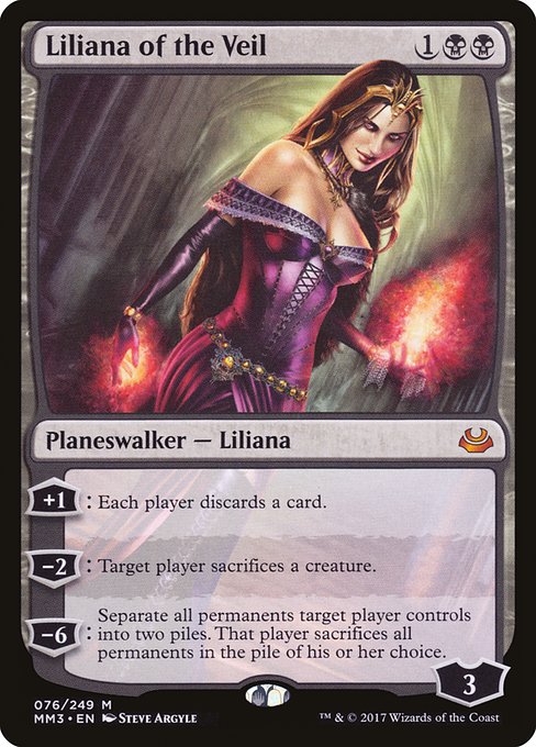 Liliana of the Veil from Modern Masters 2017
