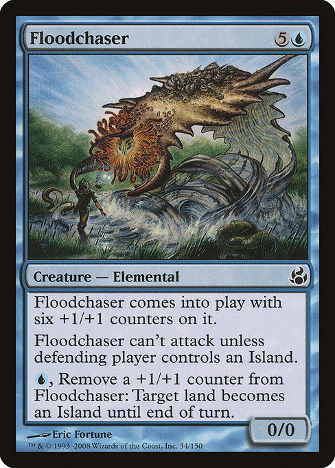 Floodchaser highlighted card art