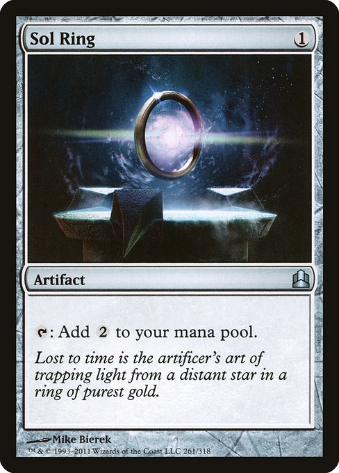 Sol Ring from Commander 2011