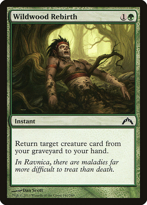 Wildwood Rebirth highlighted card art