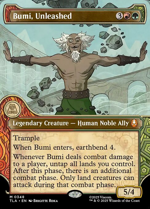 Bumi, Unleashed from Avatar: The Last Airbender