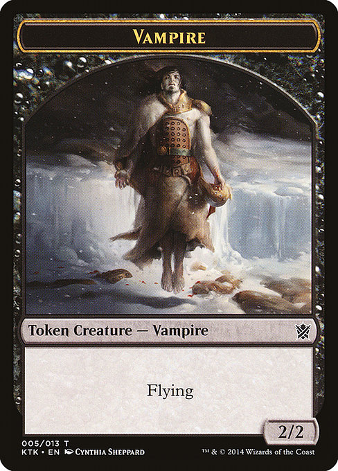 Vampire from Khans of Tarkir Tokens