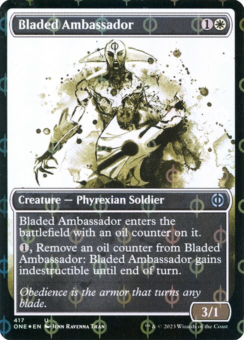 Bladed Ambassador from Phyrexia: All Will Be One