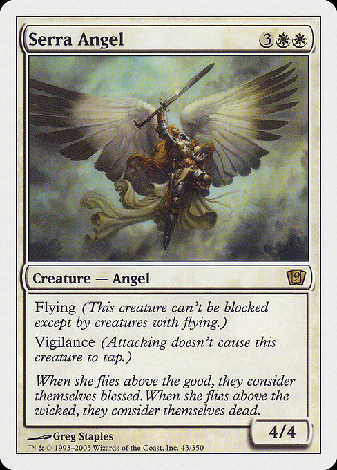 Serra Angel from Ninth Edition