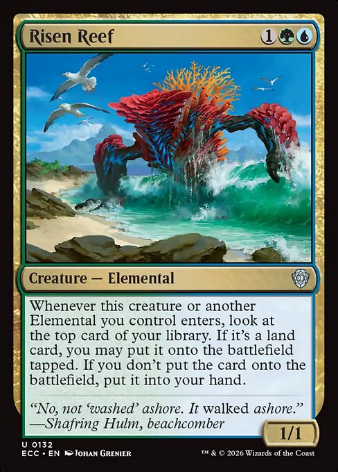 Risen Reef from Lorwyn Eclipsed Commander