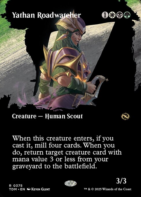 Yathan Roadwatcher highlighted card art