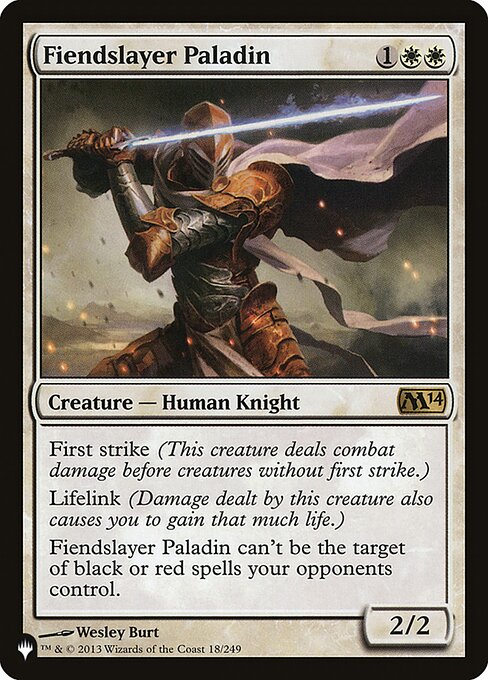 Fiendslayer Paladin from The List
