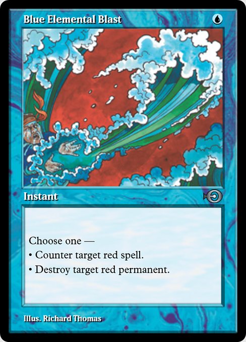 Blue Elemental Blast from Magic Online Promos