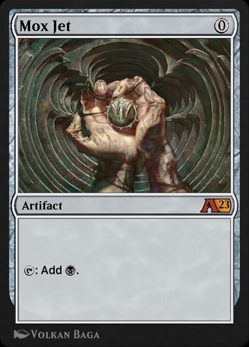 Mox Jet from Alchemy: Dominaria