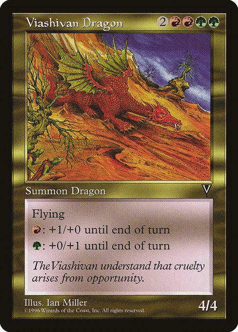 Viashivan Dragon highlighted card art