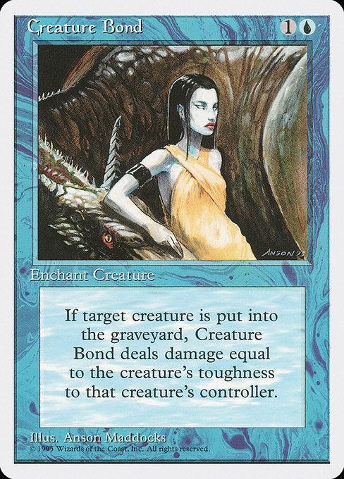 Creature Bond from Fourth Edition
