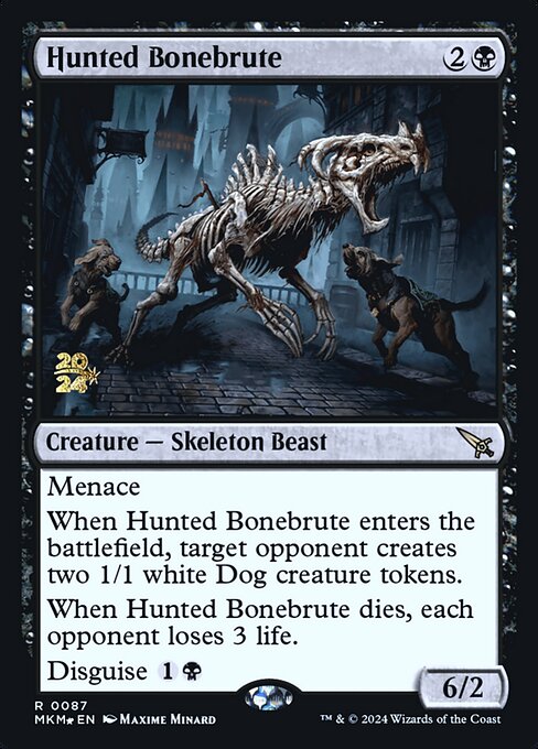 Hunted Bonebrute from Murders at Karlov Manor Promos