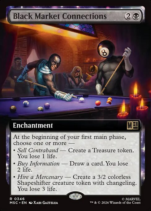 Black Market Connections from Marvel Super Heroes Commander