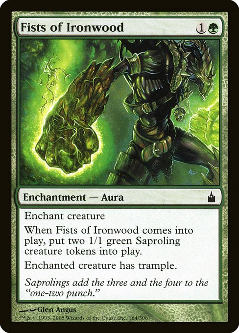 Fists of Ironwood from Ravnica: City of Guilds