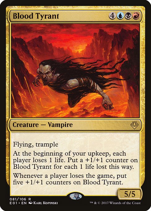 Blood Tyrant highlighted card art