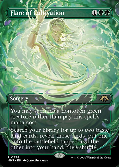 Flare of Cultivation highlighted card art