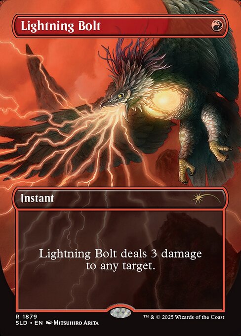 Lightning Bolt from Secret Lair Drop